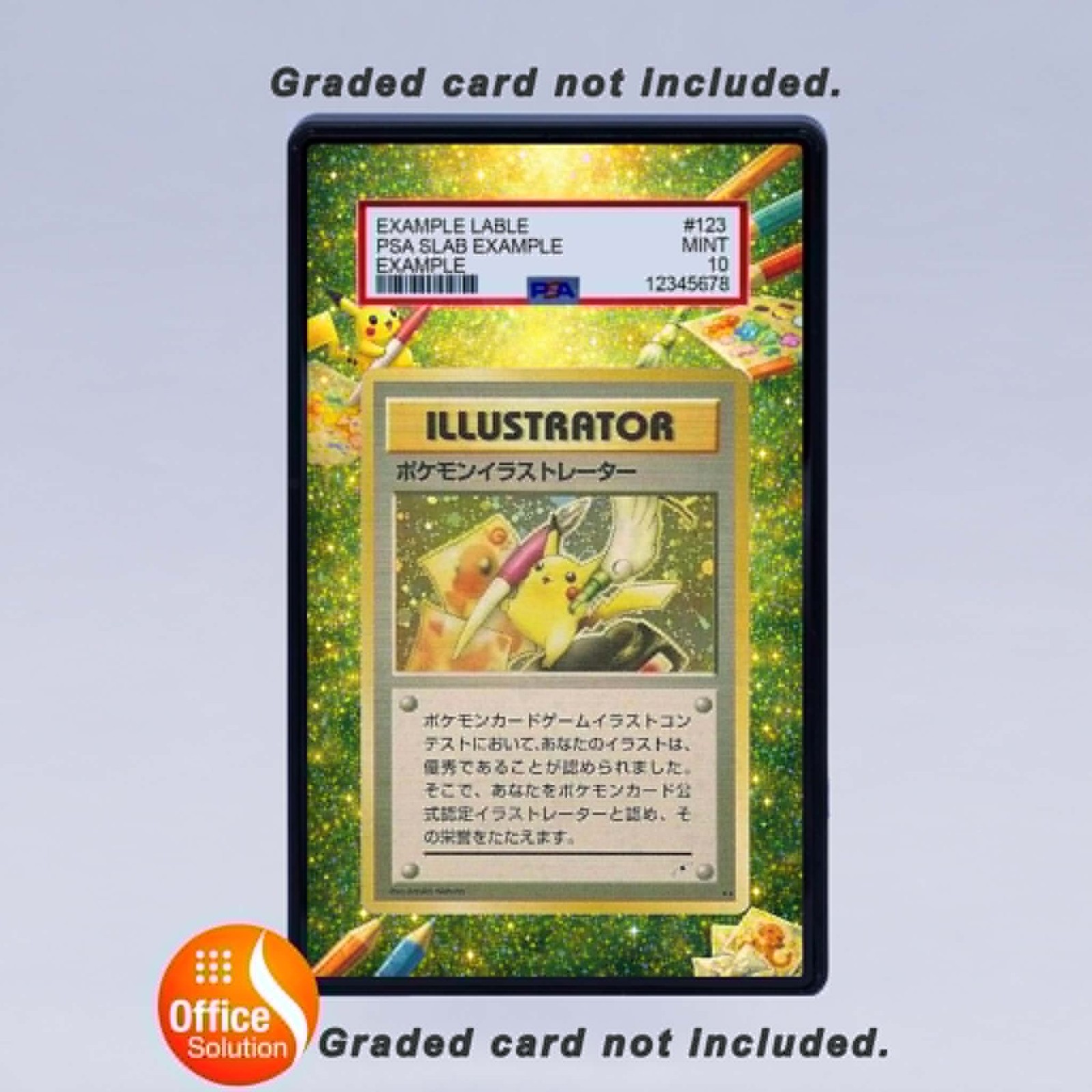 Pikachu Illustrator Jap Promo Pokemon Extended  Artwork For PSA CGC BGS or TAG
