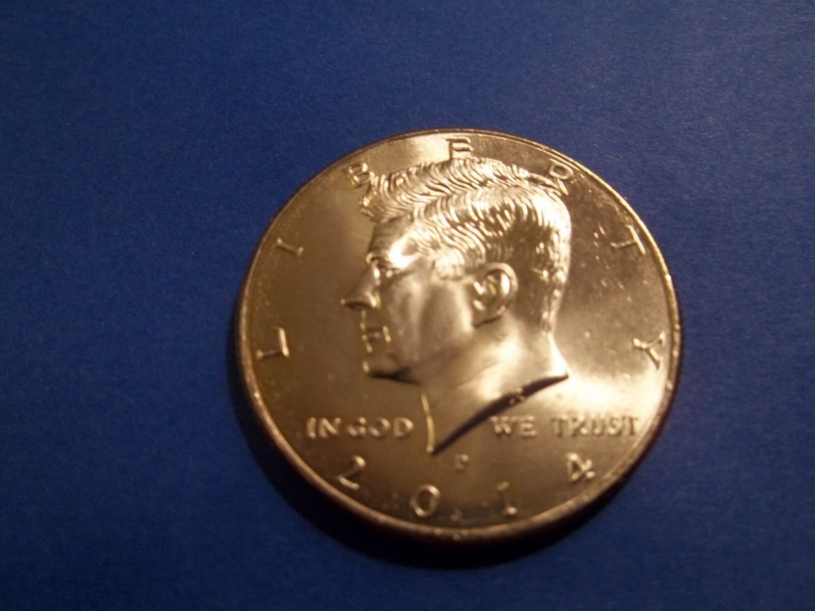 2014 P MINT Kennedy Half Dollar from Mint Roll BU