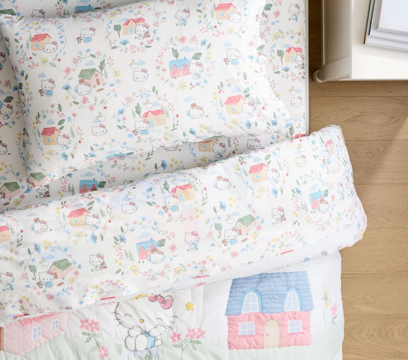 FLASH SALE✅Pottery Barn Teens Hello Kitty® Cottage Organic Cotton ( US STOCK)