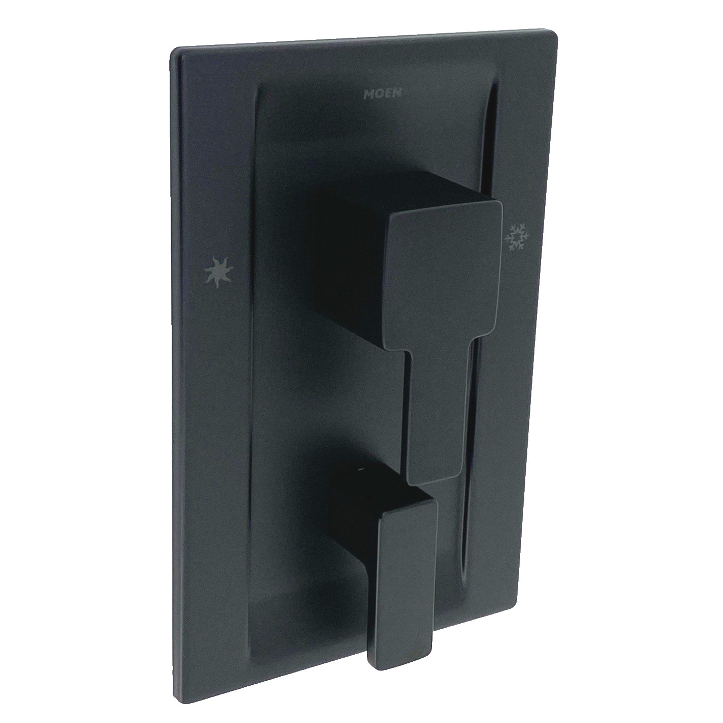 MOEN 90 Degree Matte Black 3-Function Valve Trim 2-Handle TS2710BL 🌱READ