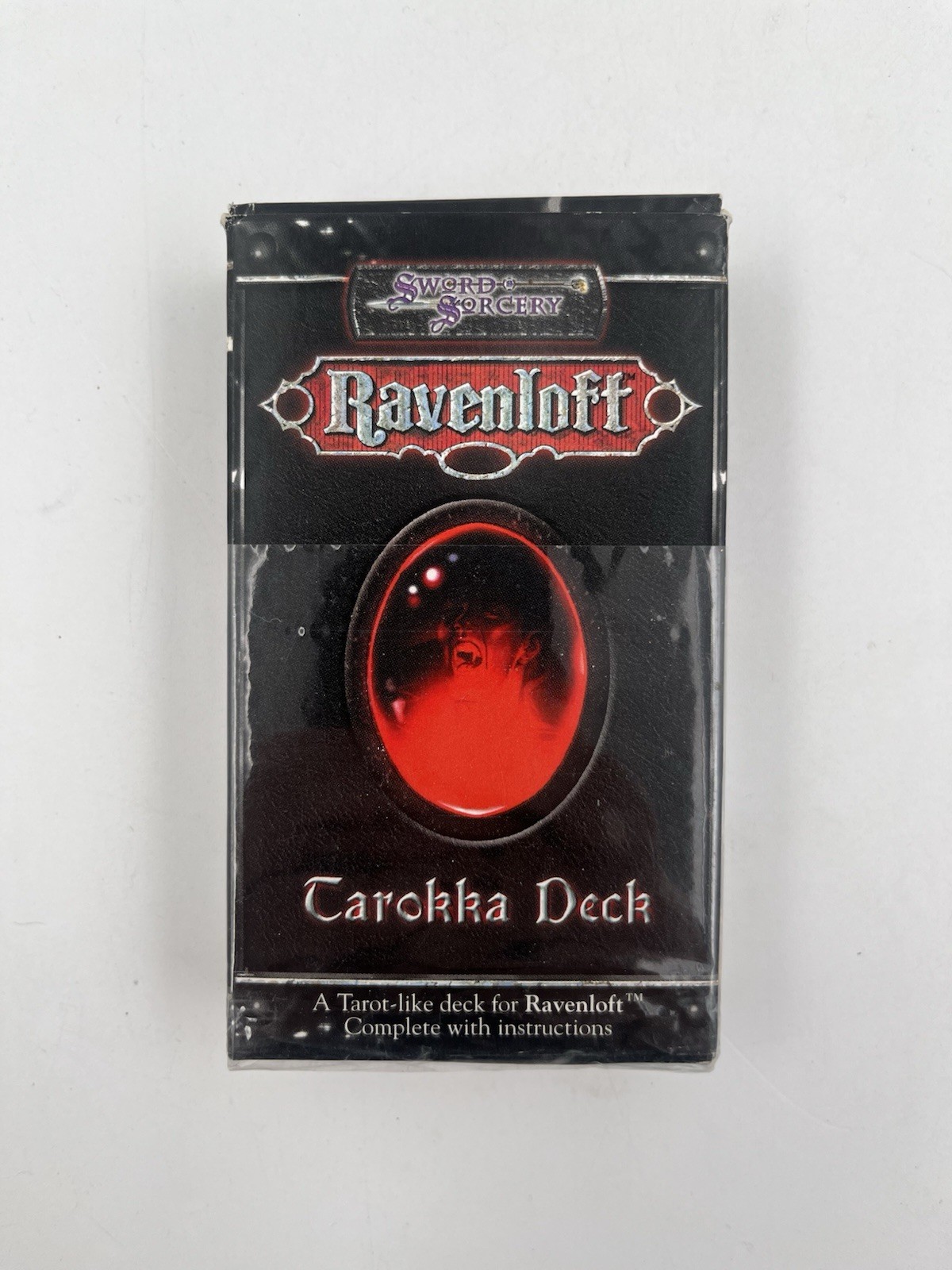 Ravenloft Tarokka deck  Tarot-like cards Rare  Sword & Sorcery  2003 VG Read