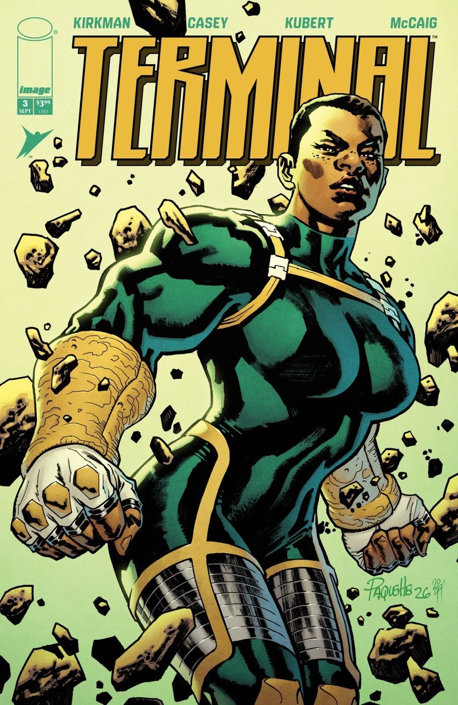 TERMINAL #3- 1:100 YANICK PAQUETTE VARIANT- ROBERT KIRKMAN JOE CASEY- IMAGE