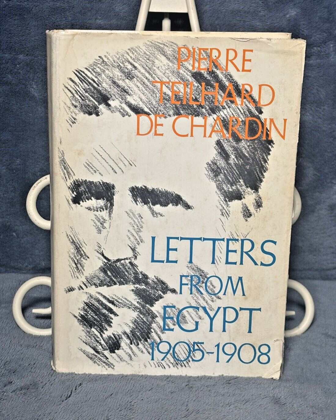 1965 Vintage Book: Letters From Egypt 1905-1908 By Pierre Teilhard De Chardin 1965 Vintage Book: Letters From Egypt 1905-1908 By Pierre Teilhard De Chardin