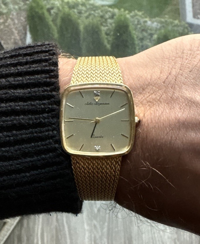 Jules Jurgensen Vintage Gold Dress Watch Jules Jurgensen Vintage Gold Dress Watch