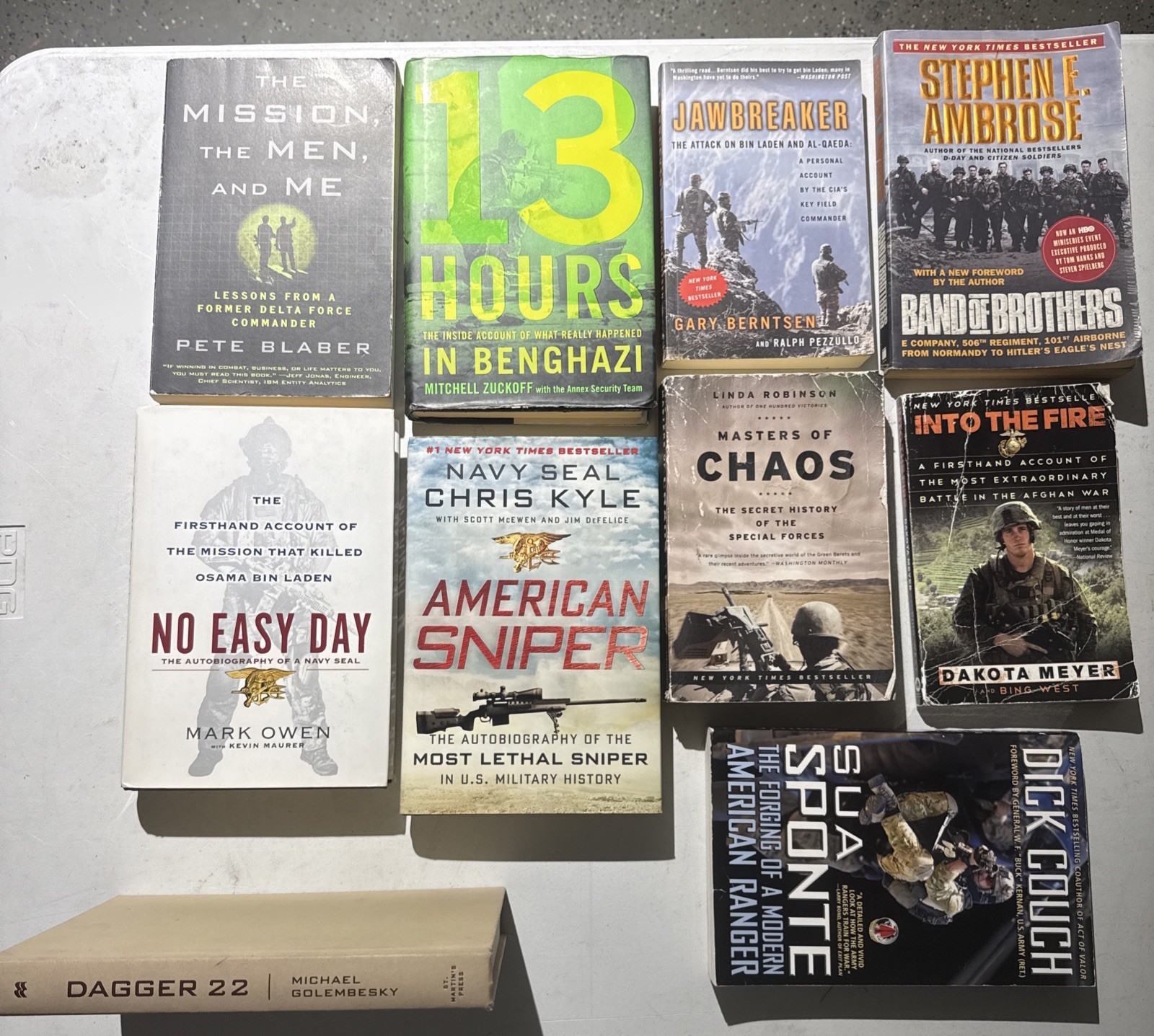 Military Lot American Sniper Band of Brothers No Easy Day 13 Hours Delta Force