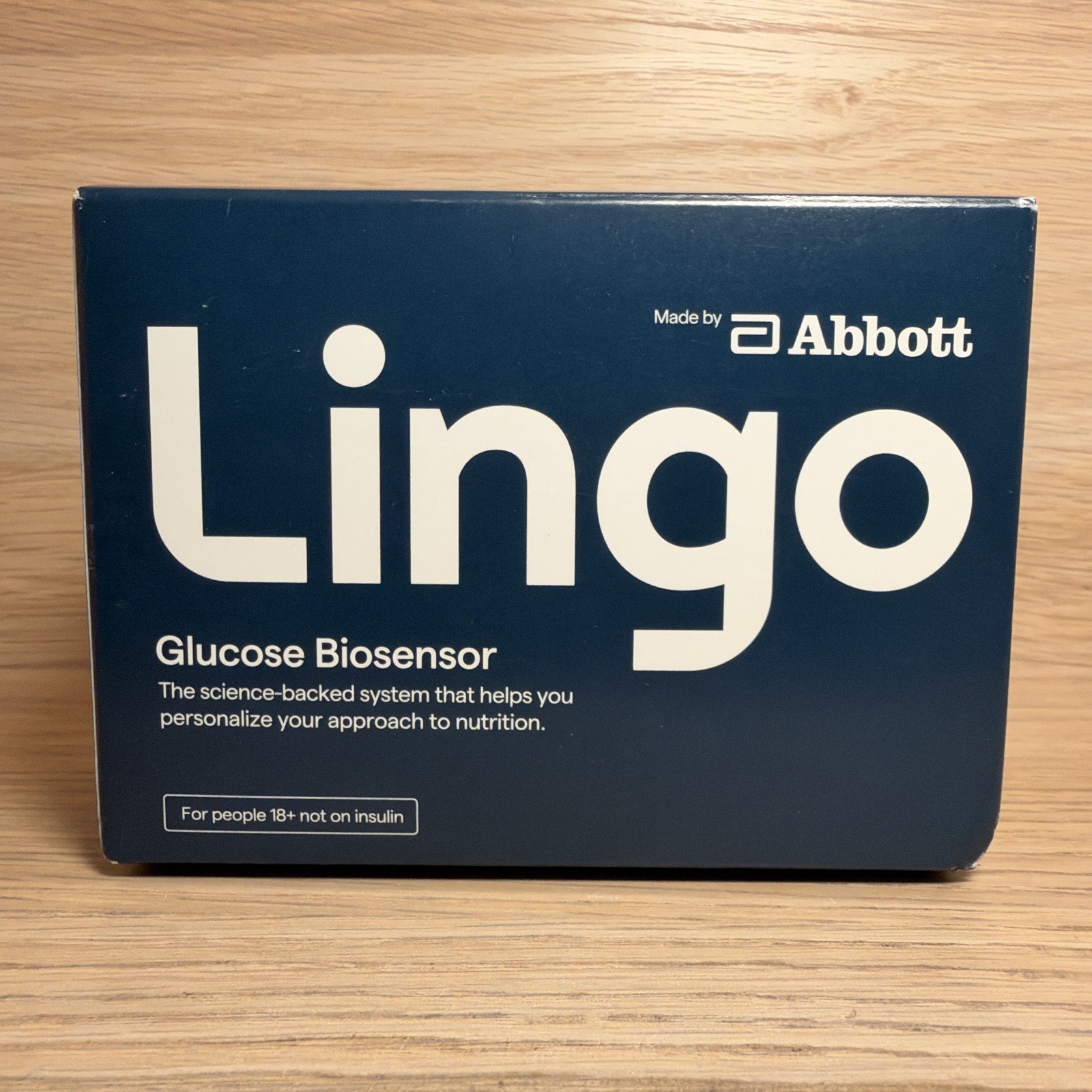 Lingo (CGM) Abbott Sealed Box EXP 10/31/2026 - One Sensor Lingo (CGM) Abbott Sealed Box EXP 10/31/2026 - One Sensor