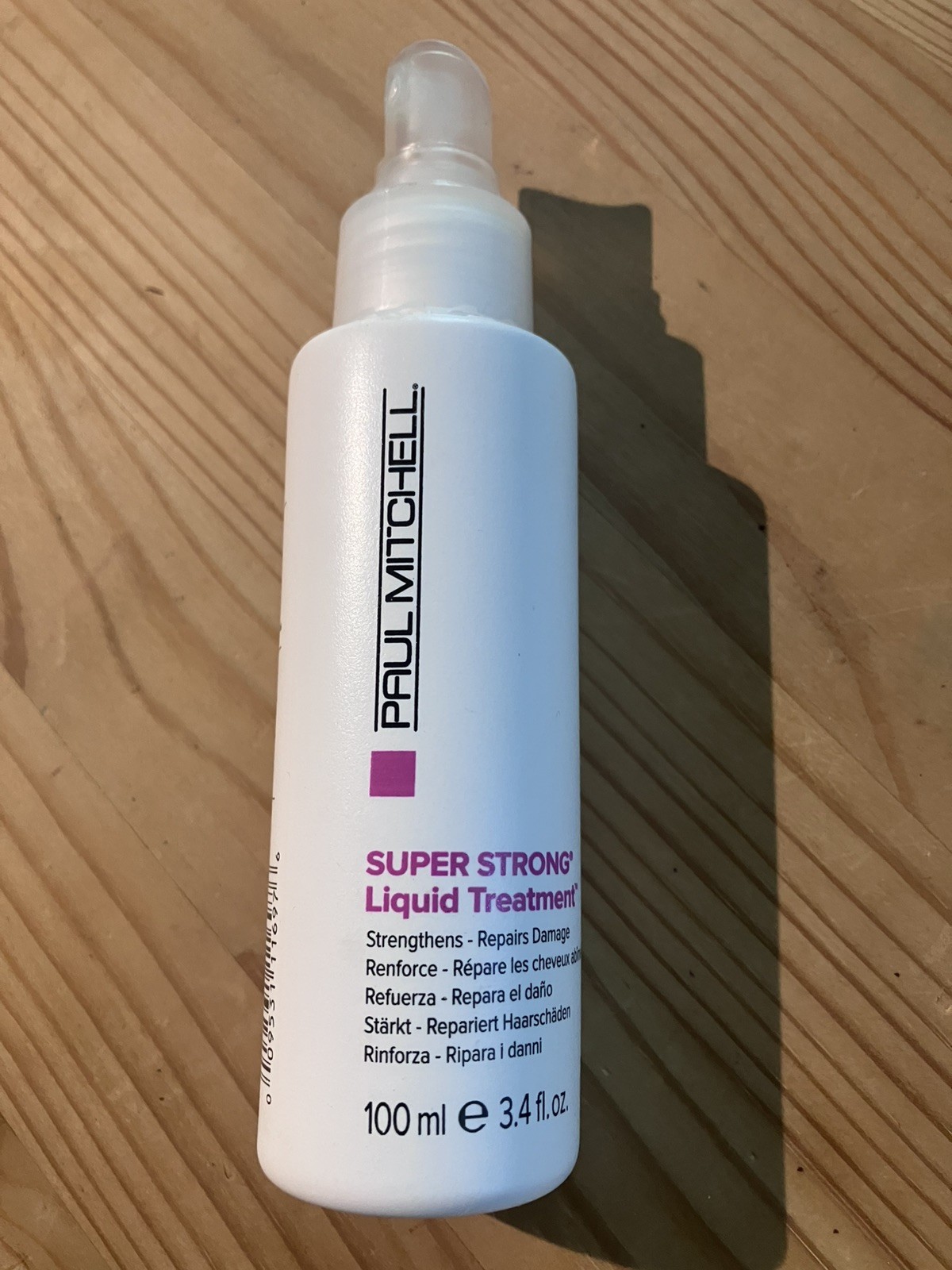 Paul Mitchell Super Strong Liquid Treatment Strengthens Repairs 3.4fl oz New Paul Mitchell Super Strong Liquid Treatment Strengthens Repairs 3.4fl oz New