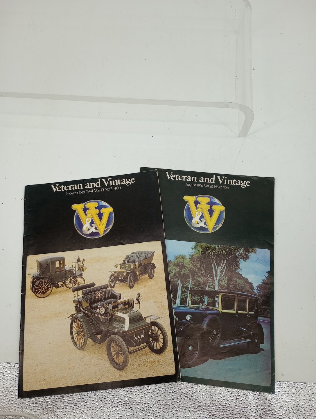 2 Vtg 1976 August VETERAN & VINTAGE MAGAZINES 1974 November 2 Vtg 1976 August VETERAN & VINTAGE MAGAZINES 1974 November