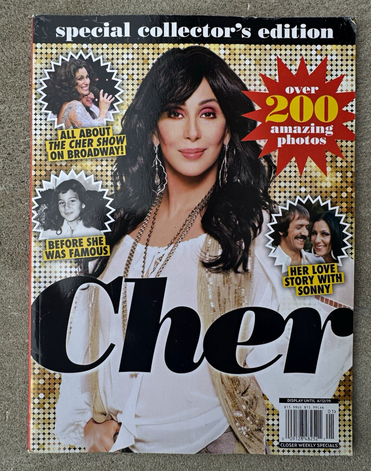 Closer Magazine Cher Special Collector\'s Edition Illustrated April 2019 Issue #1