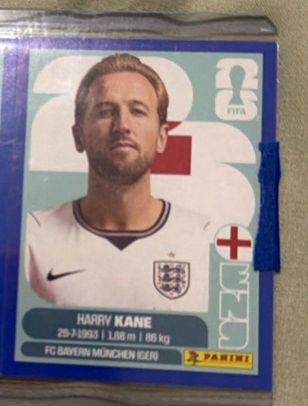 Panini FIFA Panini Harry Kane #2026 Sticker - England, FC Bayern München Panini FIFA Panini Harry Kane #2026 Sticker - England, FC Bayern München