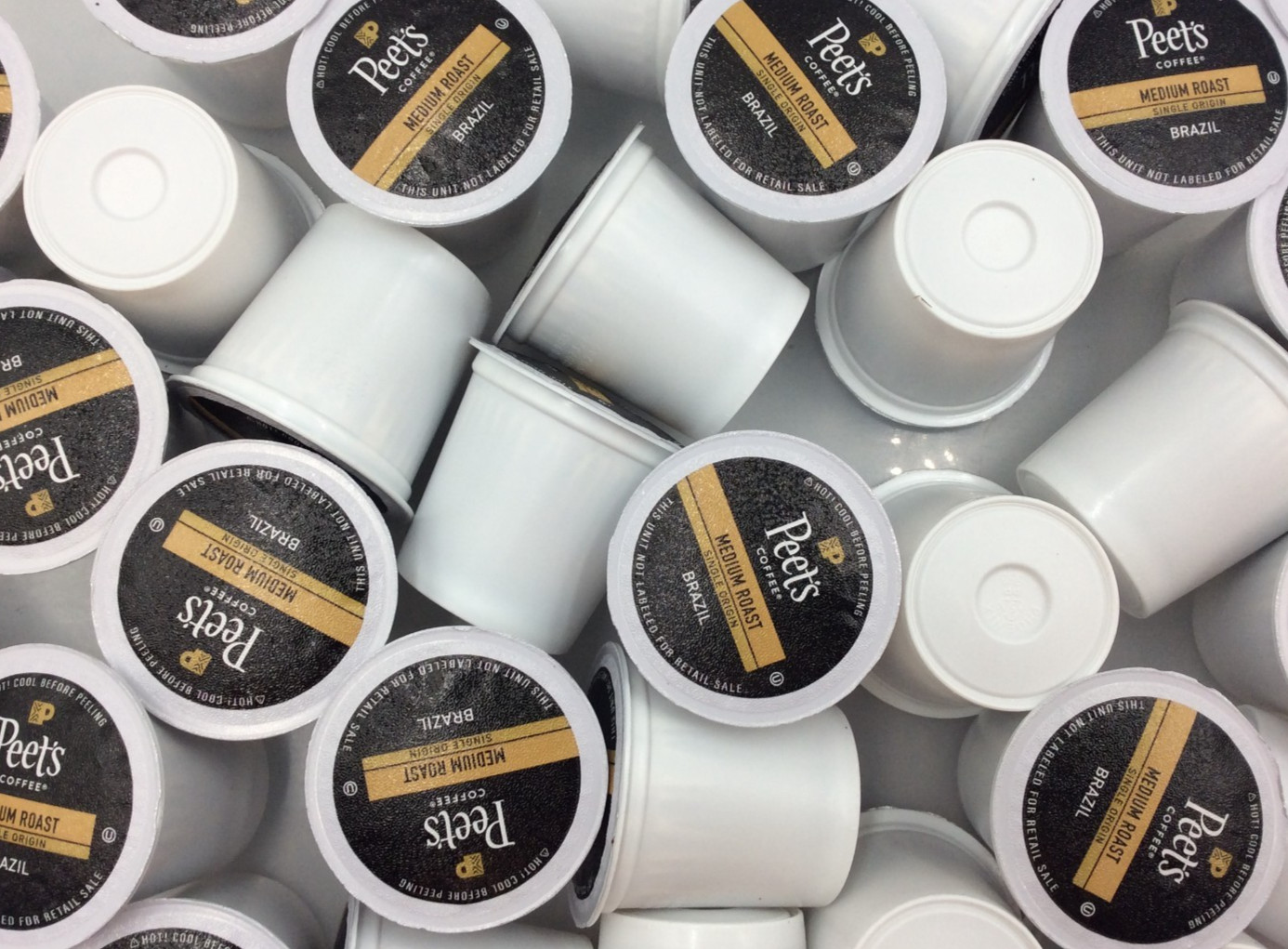 Peet\'s Coffee Brazil Medium Roast Keurig K-Cup Pods, OCT 13/2026 ☕128 PODS☕