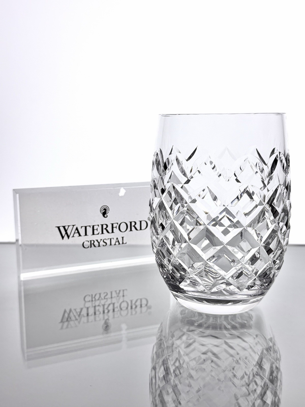 Waterford Powerscourt - 12oz Flat Tumbler Glass, 4 5/8\