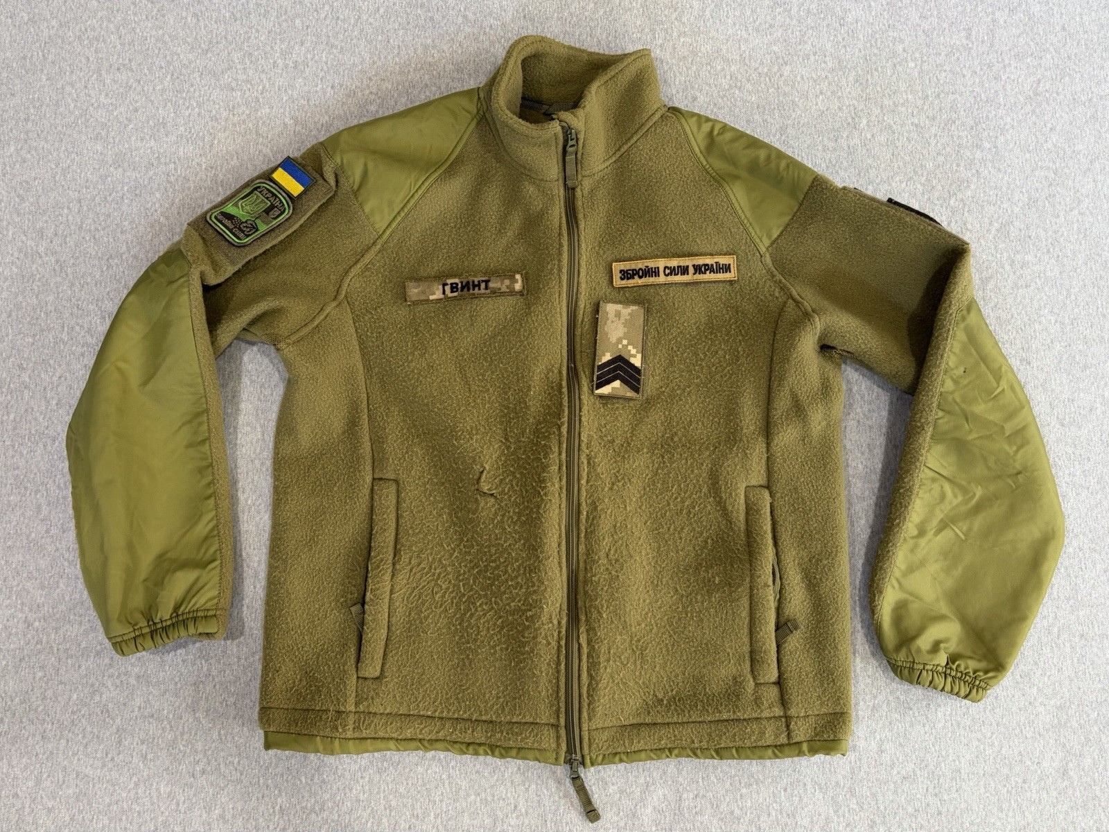 Ukrainian Army 46th Assault Battalion “Donbas” Fleece – Callsign Gvynt – 2023 Ukrainian Army 46th Assault Battalion “Donbas” Fleece – Callsign Gvynt – 2023