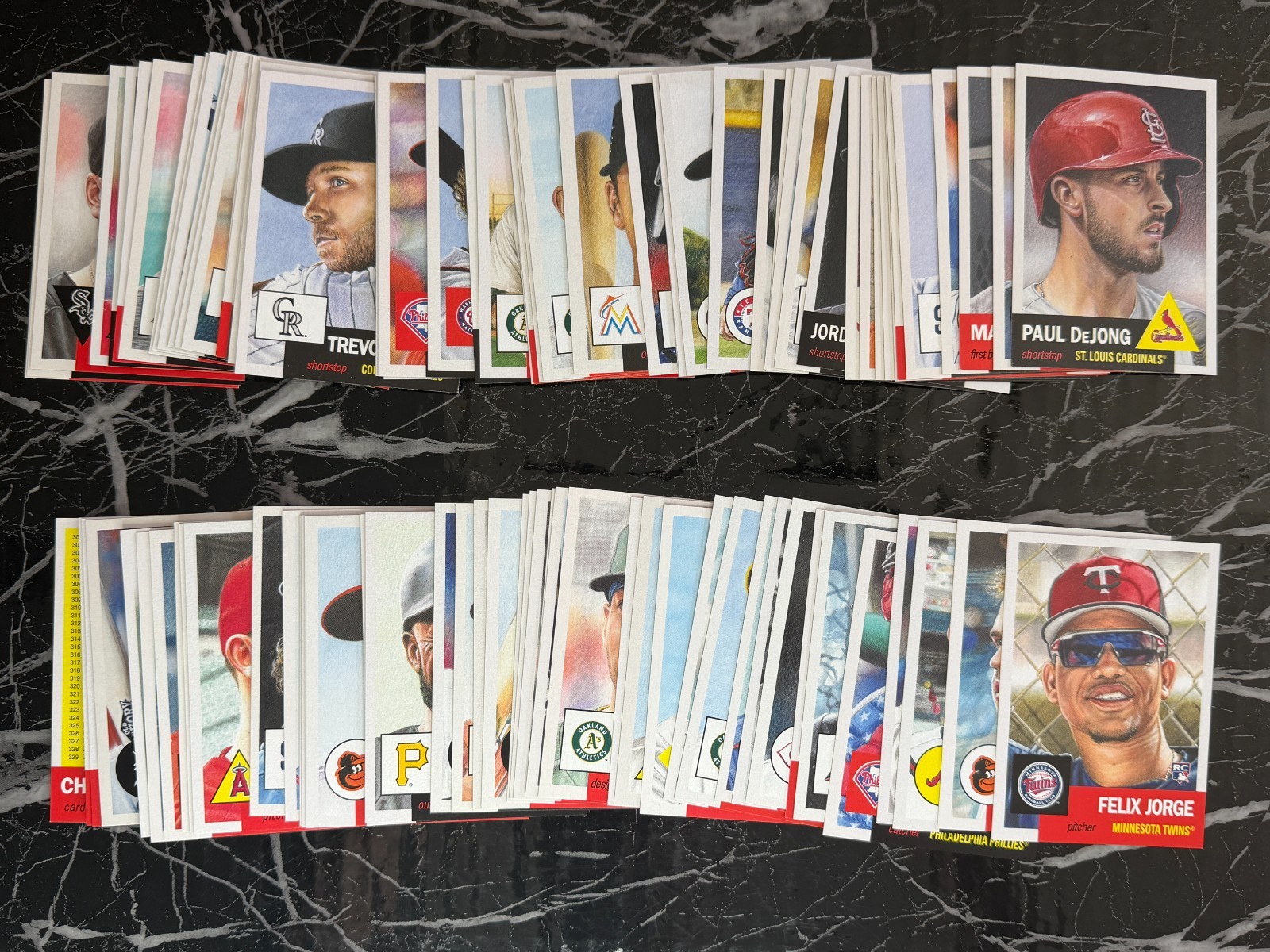 Topps Living - Starter Set of 93 Different - Includes Stars & Rookies