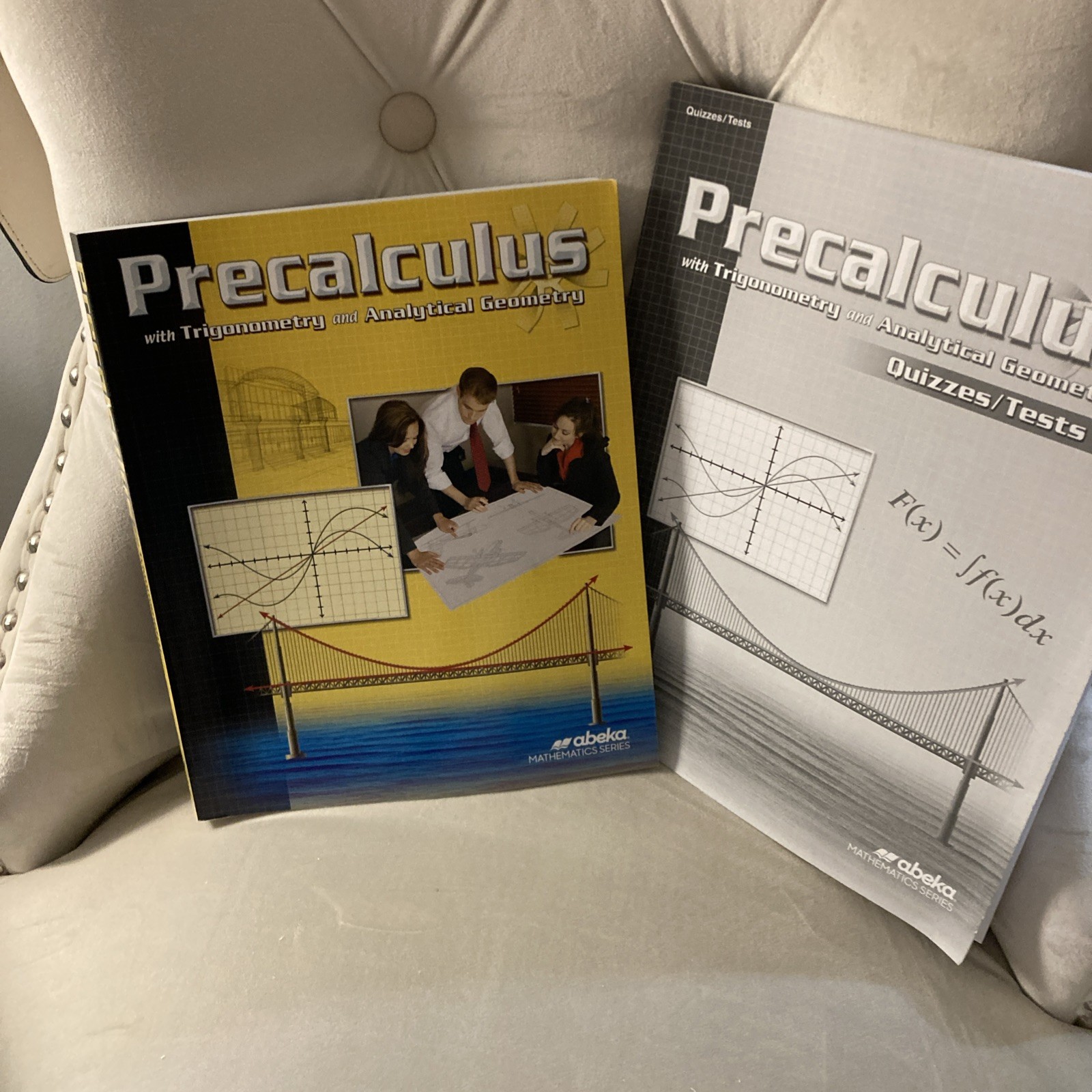 NEW Abeka Pre-Calculus Trigonometry&Analytical Geometry Student Text & Quiz Book