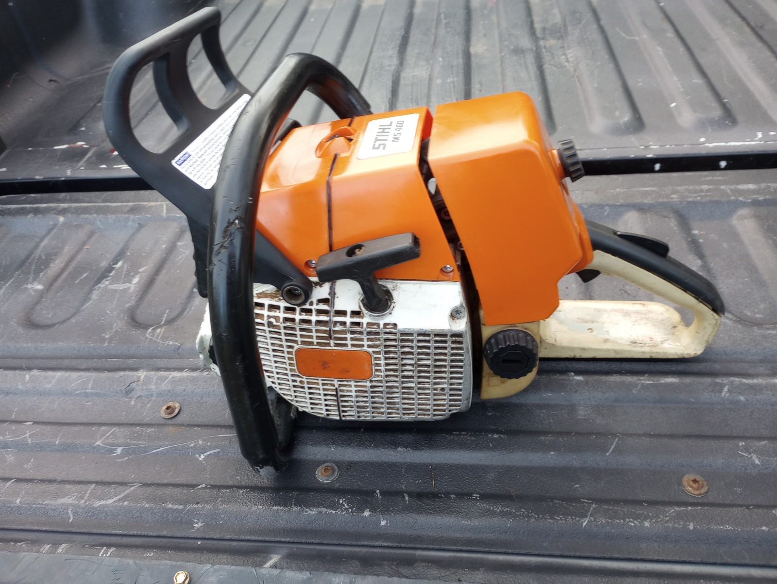 Stihl 046 Magnum chainsaw same as a ms460 with screw in caps 77cc powerhead pho