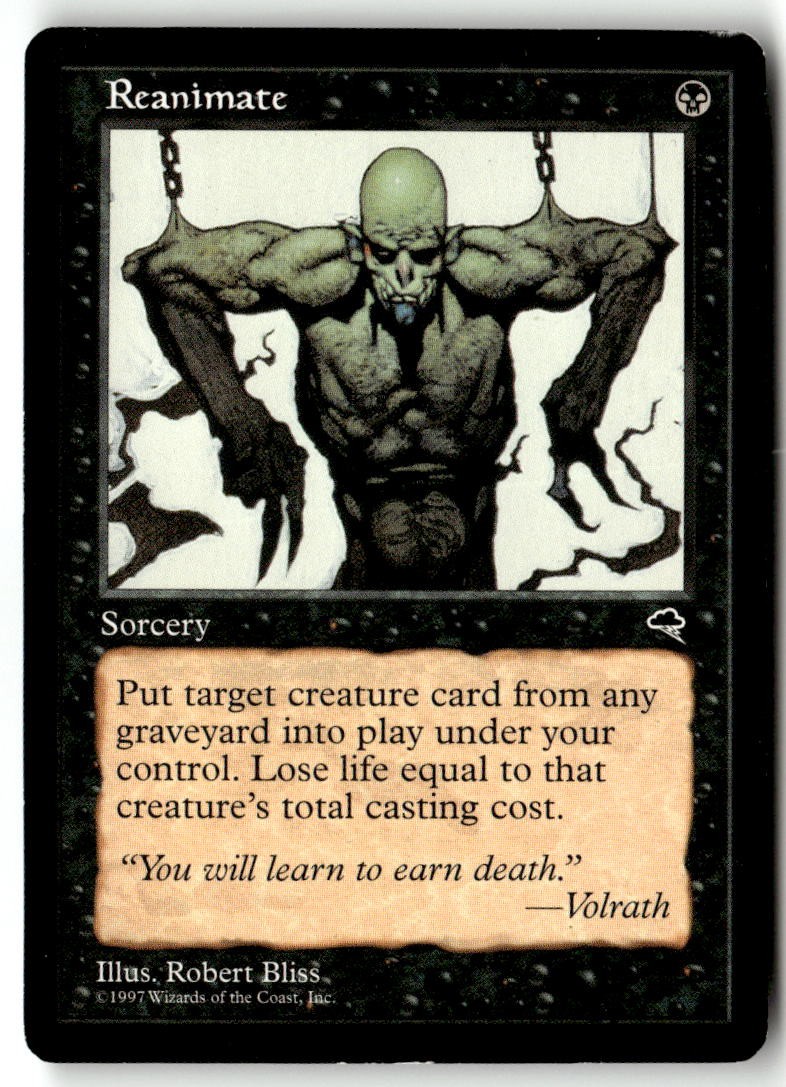 Reanimate 151 - Tempest - MTG - LP