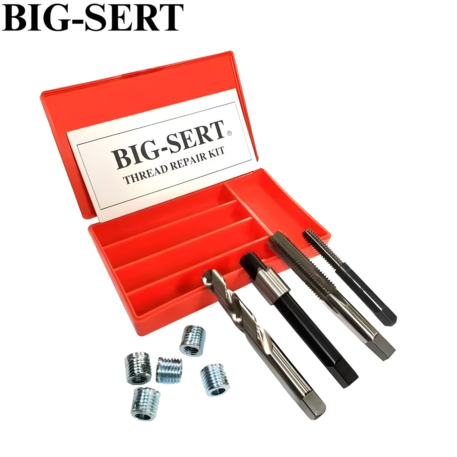 BIG-SERT® 7/16-14 UNC Oversized Thread Repair Kit Solid Thread Insert System