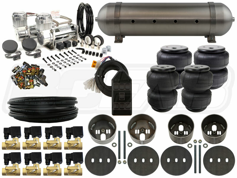 Complete Air Suspension Kit - 1975-1979 Lincoln Continental - LEVEL 2