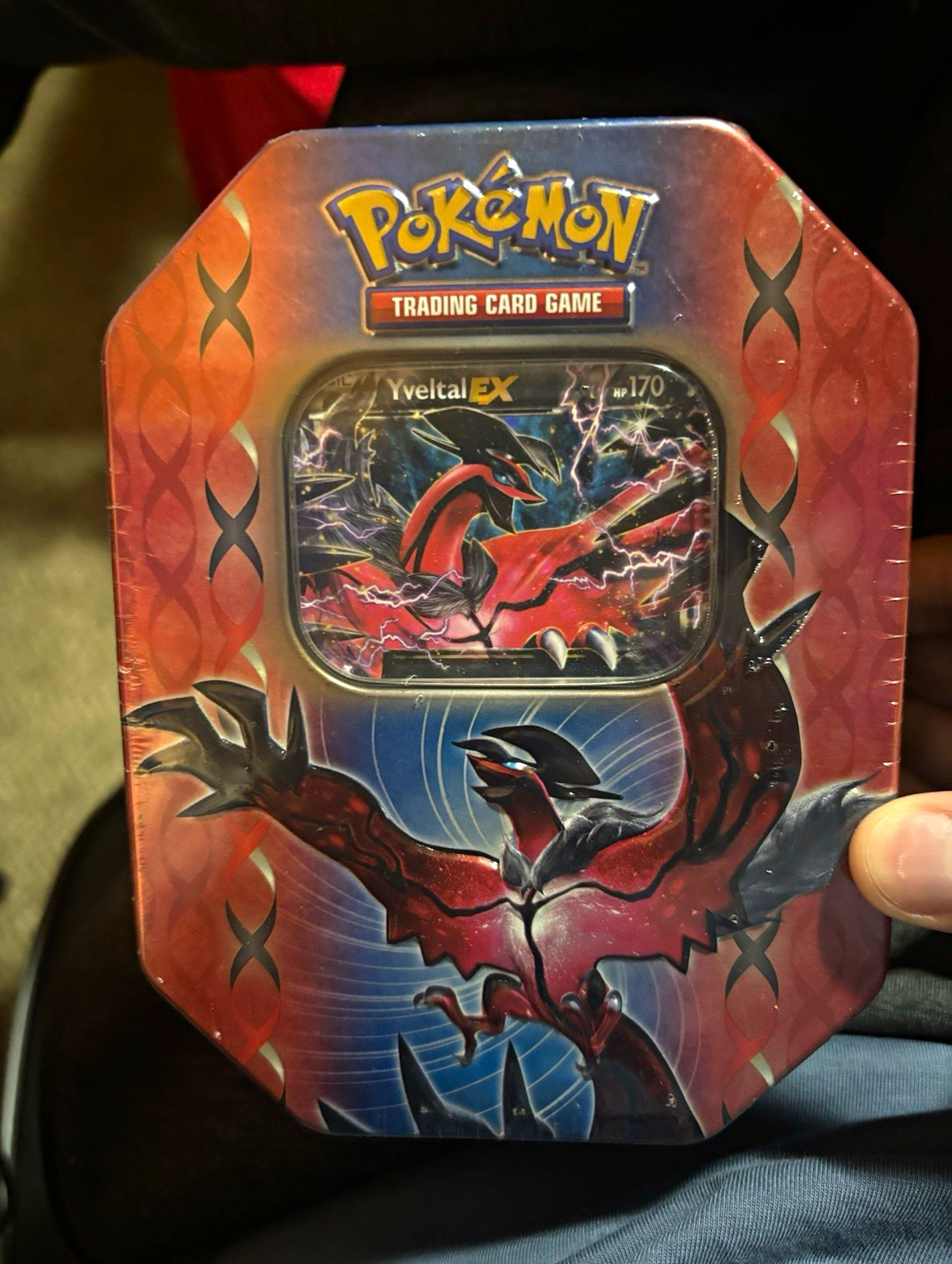 Pokémon TCG Legends of Kalos Yveltal-EX Metal Tin 2014 Factory Sealed/English Pokémon TCG Legends of Kalos Yveltal-EX Metal Tin 2014 Factory Sealed/English