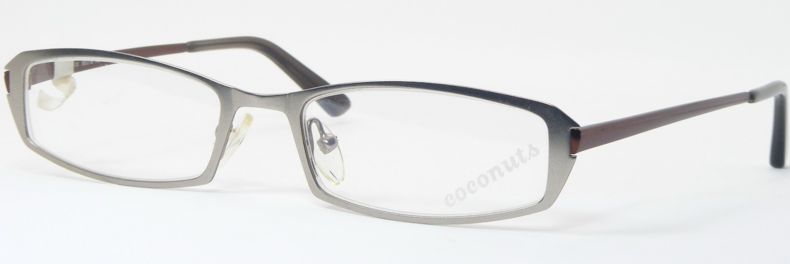 Vintage COCONUTS by AMA 5403 002 SILVER EYEGLASSES GLASSES FRAME 50-18-140mm