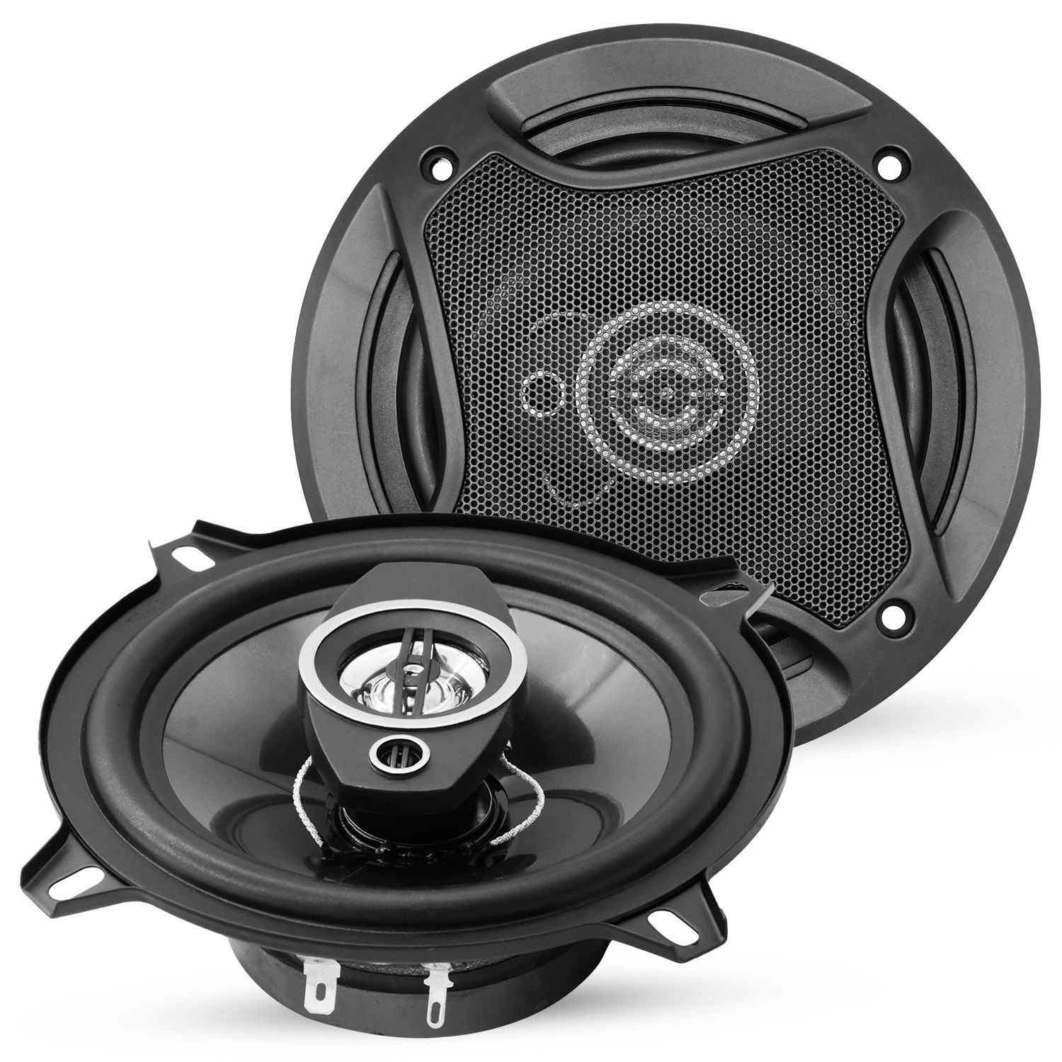5Core Coaxial Car Door Speakers Pair 5” 350W 4Ohm 2 Way Speaker Audio w Tweeter 5Core Coaxial Car Door Speakers Pair 5” 350W 4Ohm 2 Way Speaker Audio w Tweeter