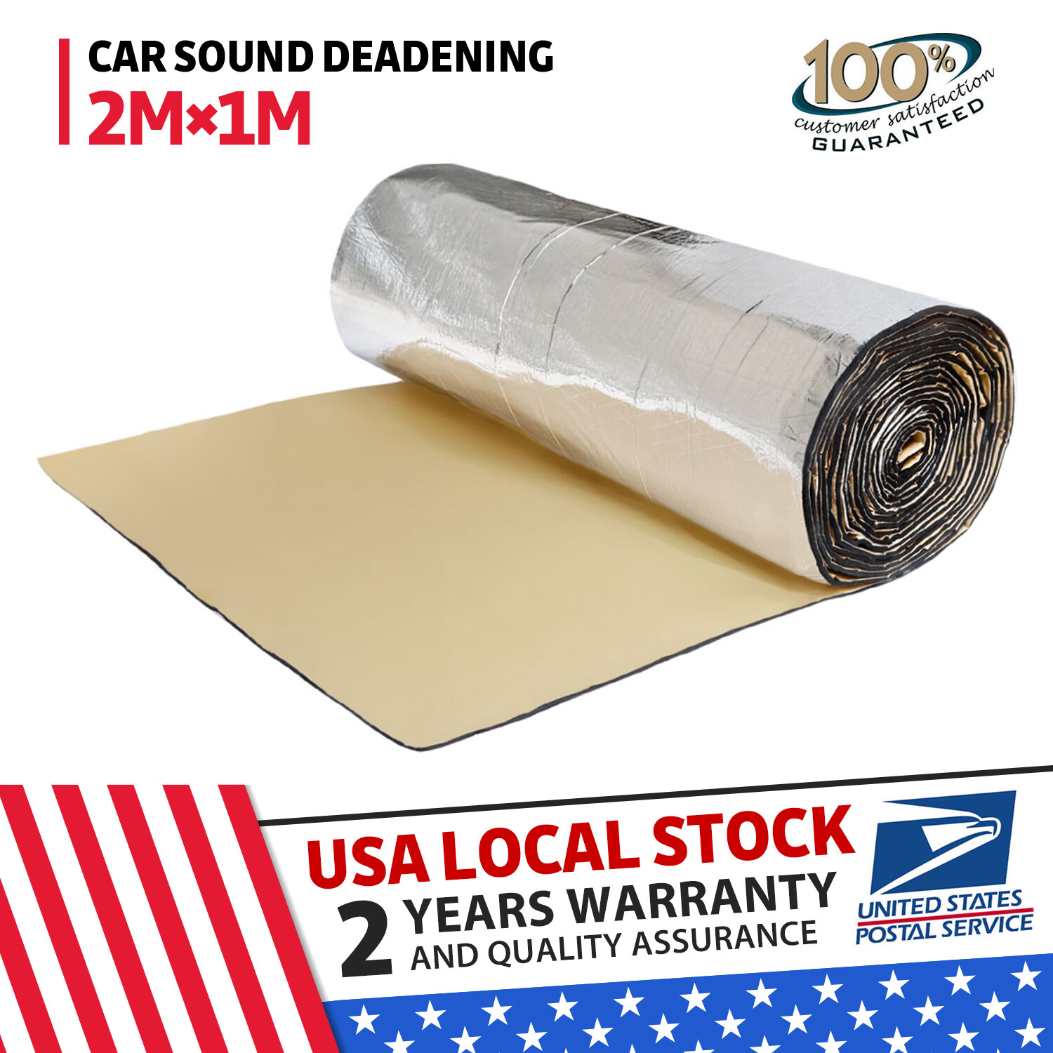 22sqft Sound Deadener Mat Auto Interior Thermal Absorb Noise Reduce Block 394Mil