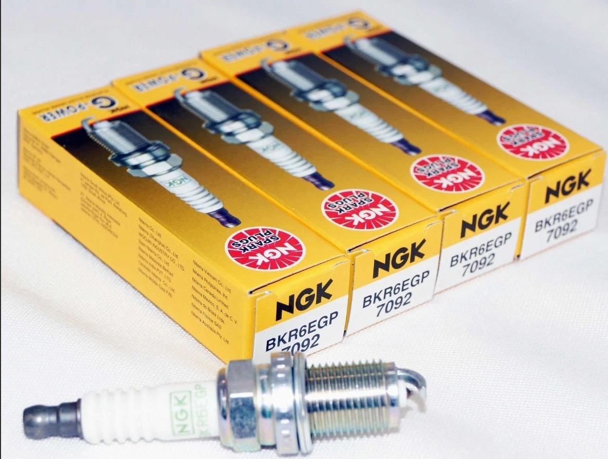 4 Pack Genuine NGK 7092 G-Power Spark Plugs BKR6EGP for Toyota Subaru GM Honda