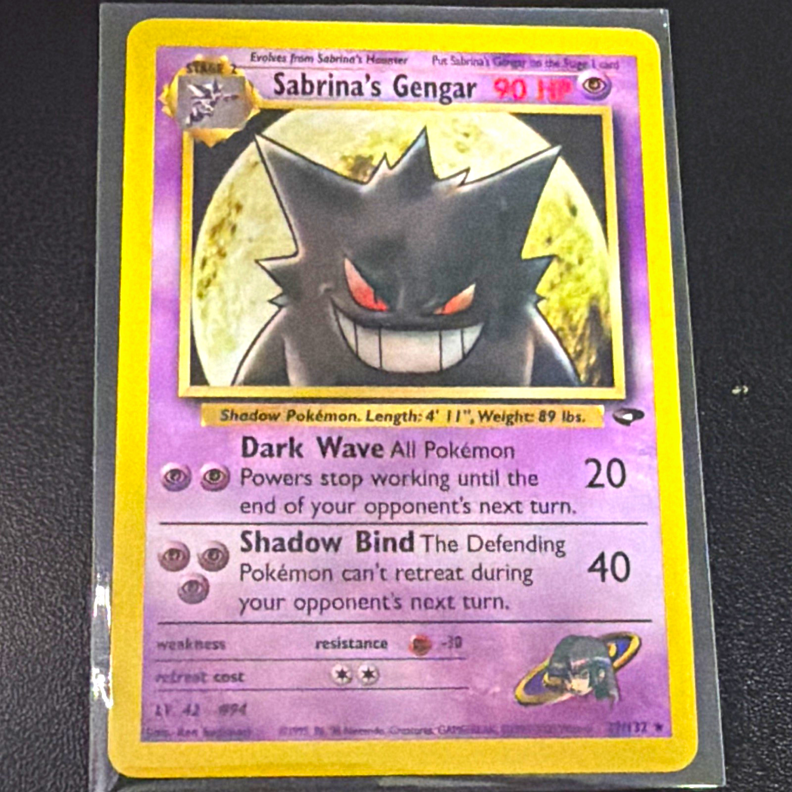 Sabrina\'s Gengar Gym Challenge Non Holo Rare 29/132 Pokemon Sabrina\'s Gengar Gym Challenge Non Holo Rare 29/132 Pokemon