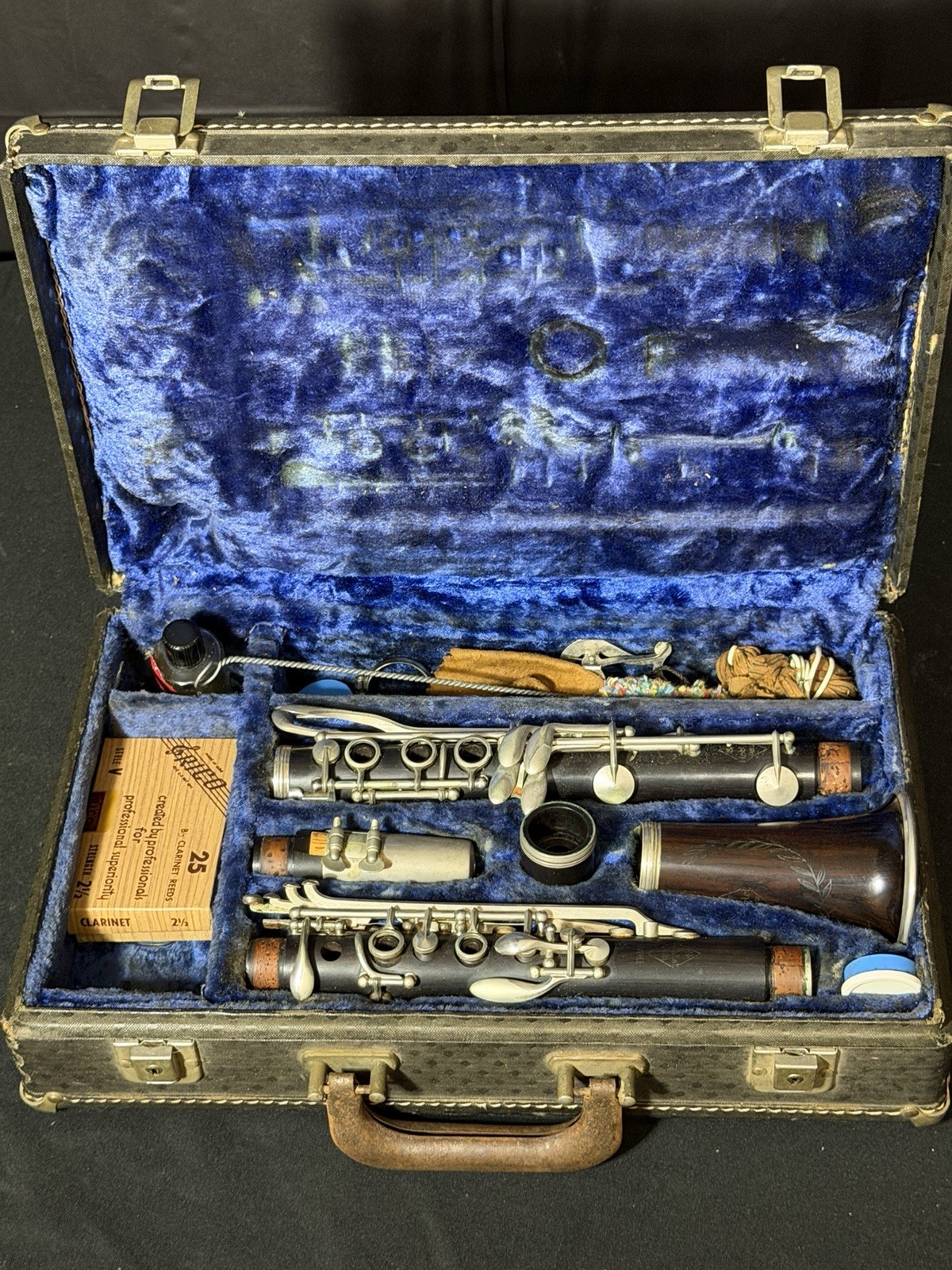 Vintage Noblet Paris Clarinet(Non-Working)