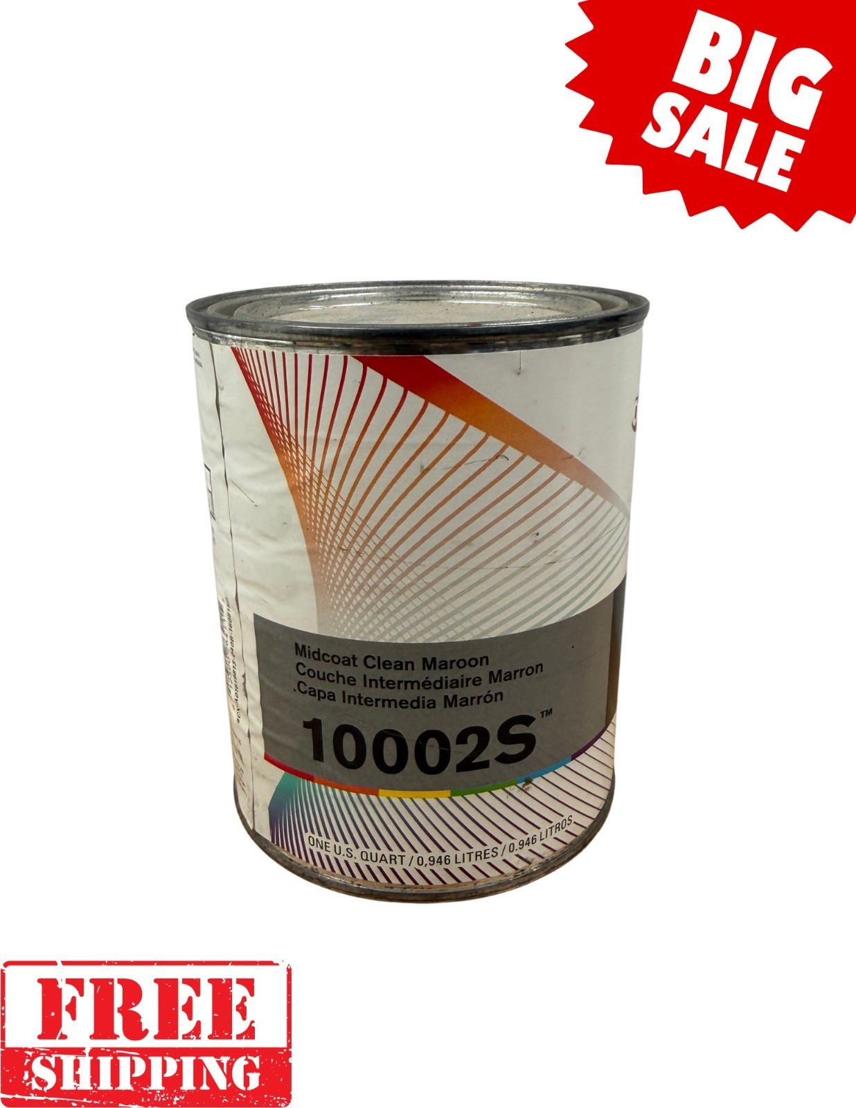 🎨 Axalta Cromax 10002S Midcoat Clean Maroon 1 Quart