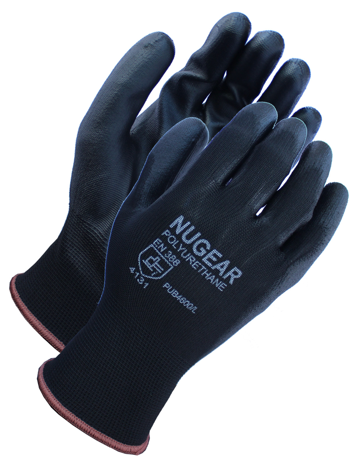 144 Pairs Nugear Polyurethane (PU) Palm Coated Protective Safety Work Gloves