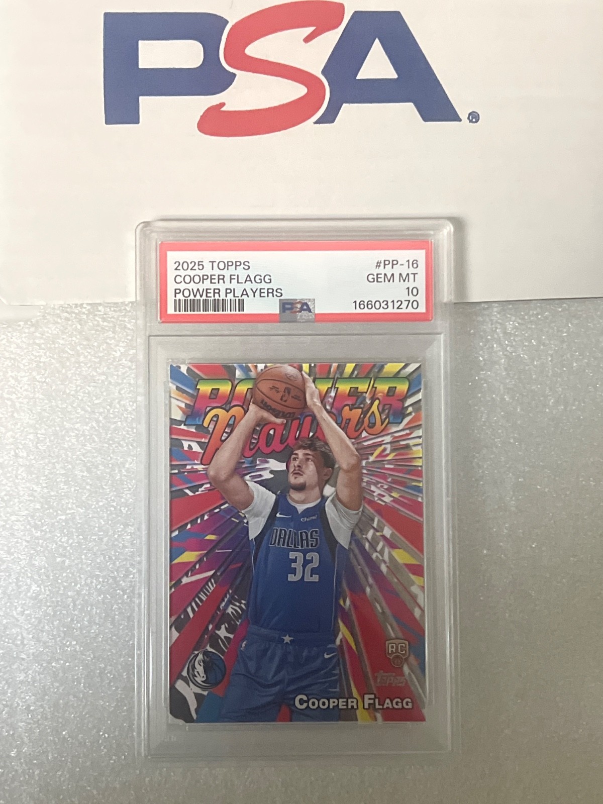 2025-26 Topps - Power Players Cooper Flagg #PP-16 (RC) 2025-26 Topps - Power Players Cooper Flagg #PP-16 (RC)