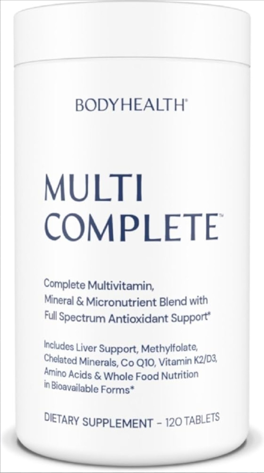 BODYHEALTH Multi Complete 120 Tabs NEW BODYHEALTH Multi Complete 120 Tabs NEW