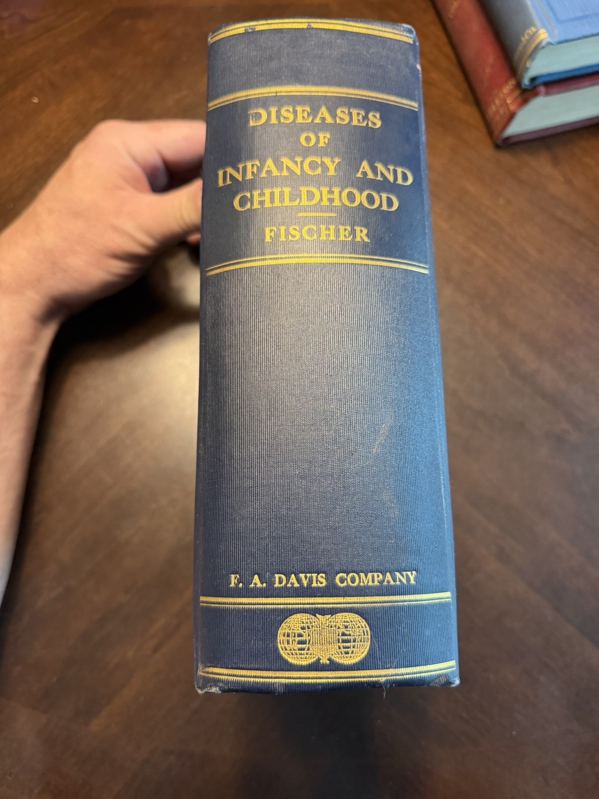 1908 Diseases of Infancy and Childhood Louis Fischer Antique Medical Book 2nd 