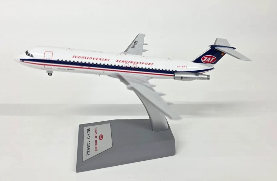 InFlight200 BAC 111 JAT - Yugoslav Airlines YR-BRA with stand Ref: IF111JA0525 InFlight200 BAC 111 JAT - Yugoslav Airlines YR-BRA with stand Ref: IF111JA0525