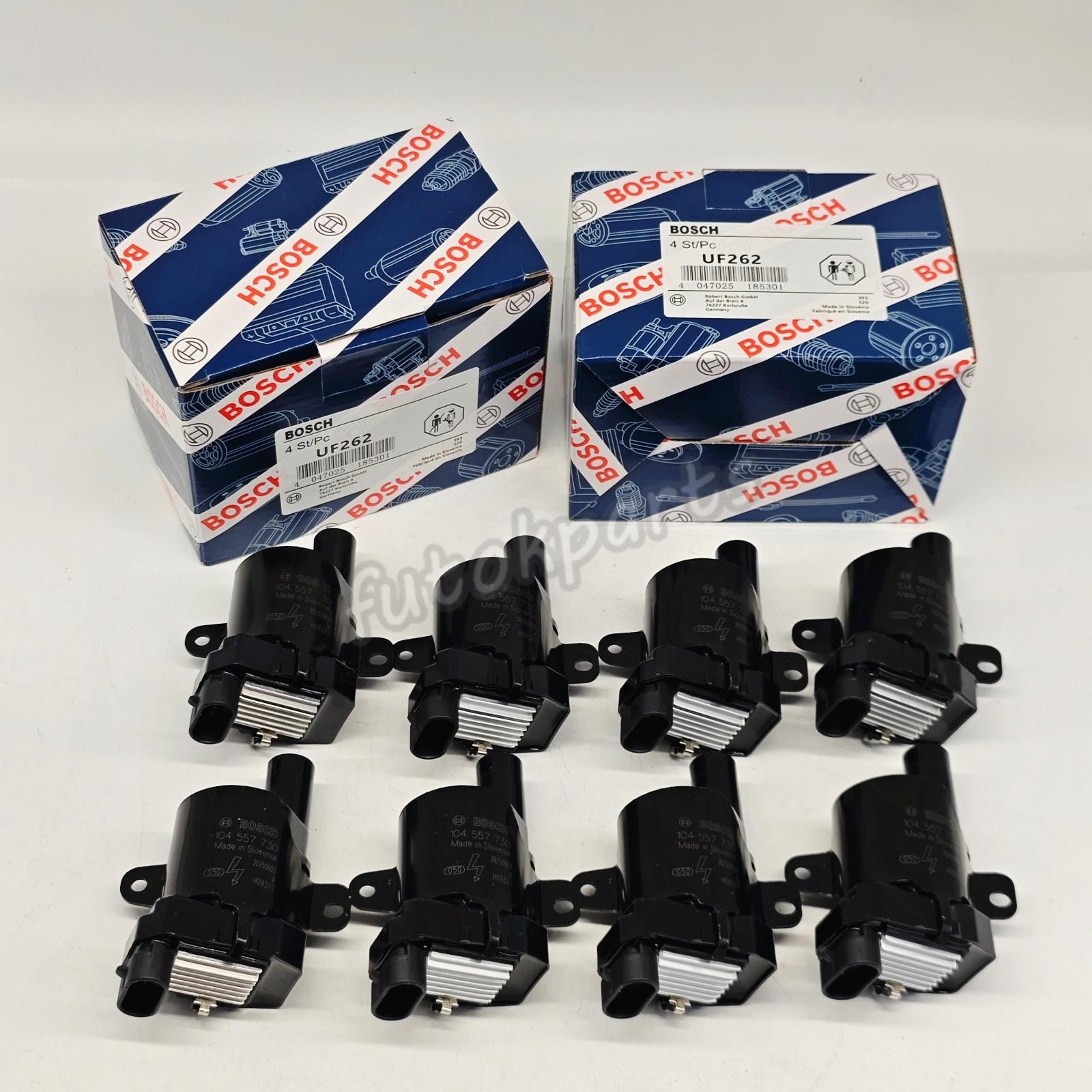 8PCS Bosch Round Ignition Coils for Chevrolet Silverado GMC Avalanche D585 UF262
