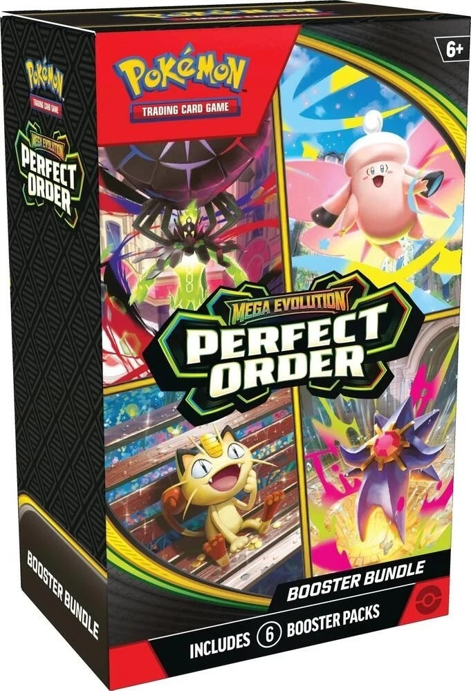 Sealed Perfect Order Booster Bundle ME03 Pokemon Kid Icarus