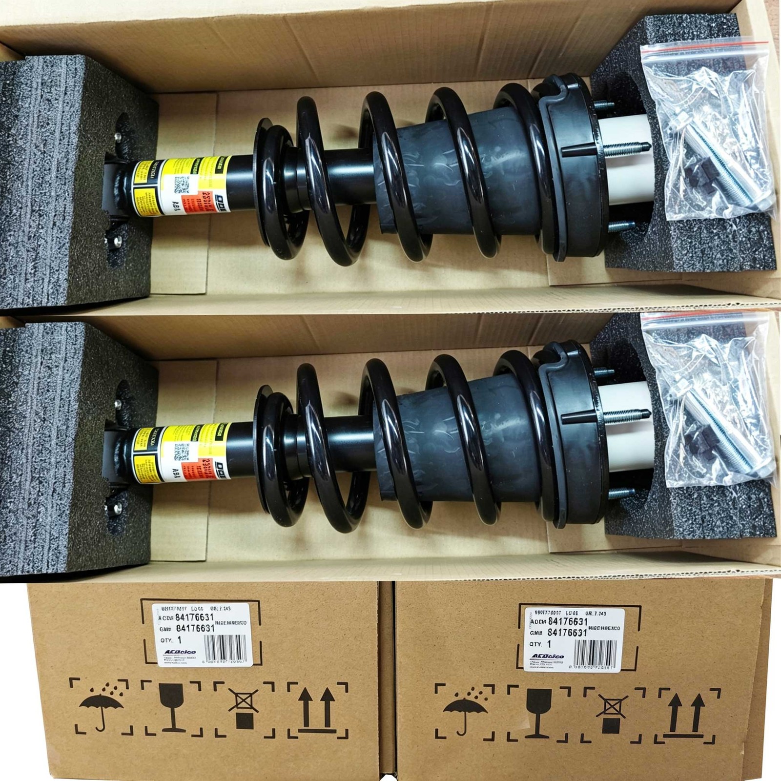 OEM Pair Front Shock Struts Assys Fit Escalade Yukon Denali MagneRide 84176631