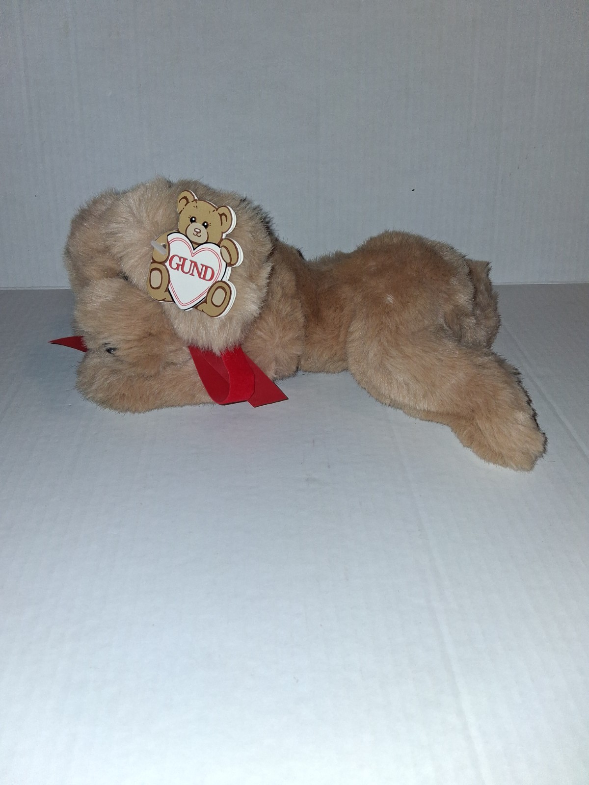 VTG 1985 NWT Gund Muttsy Puppy/Dog Plush Tan/Suede Floppy Style 1360