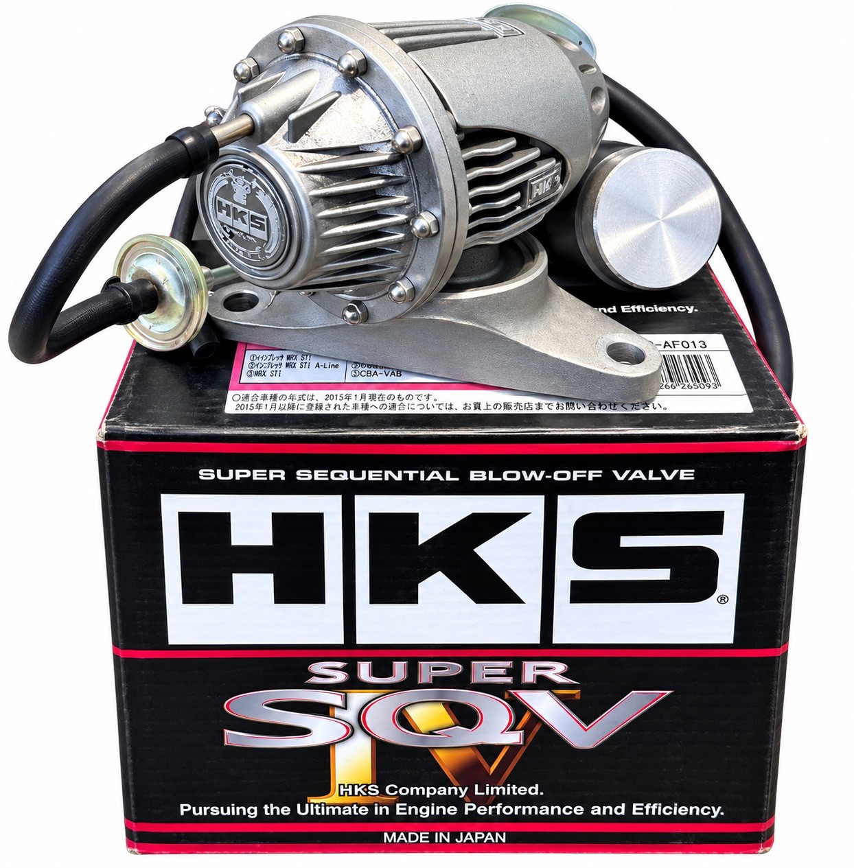 Genuine HKS for 08-19 WRX STI VAB EJ20 Super SQV4 Blow Off Valve Kit 71008-AF013 Genuine HKS for 08-19 WRX STI VAB EJ20 Super SQV4 Blow Off Valve Kit 71008-AF013