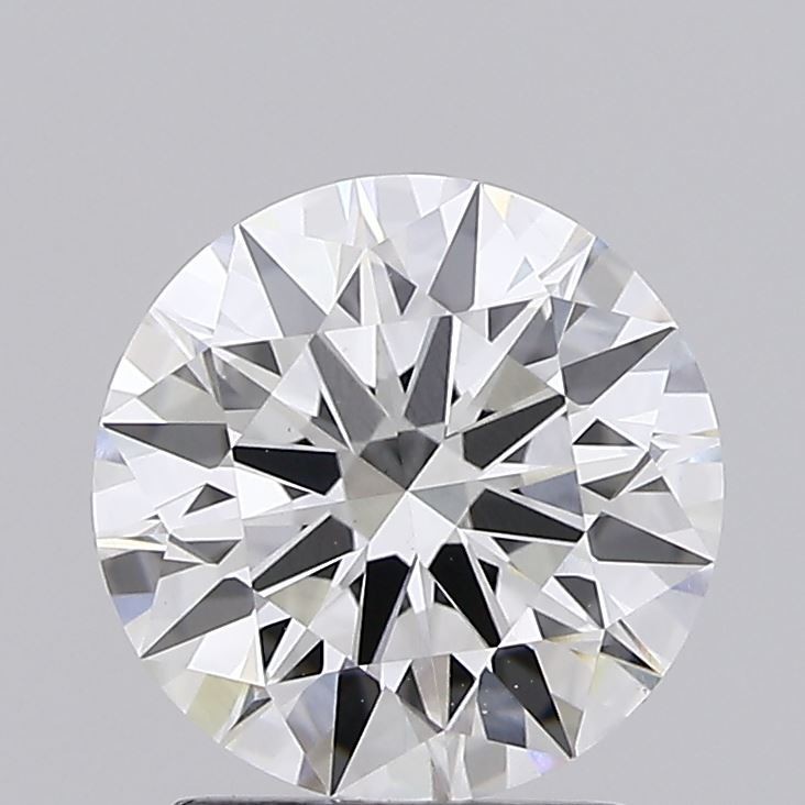 2.14 CT F VS1 IGI CERTIFIED CVD LAB GROWN LOOSE DIAMOND ROUND IDEAL CUT