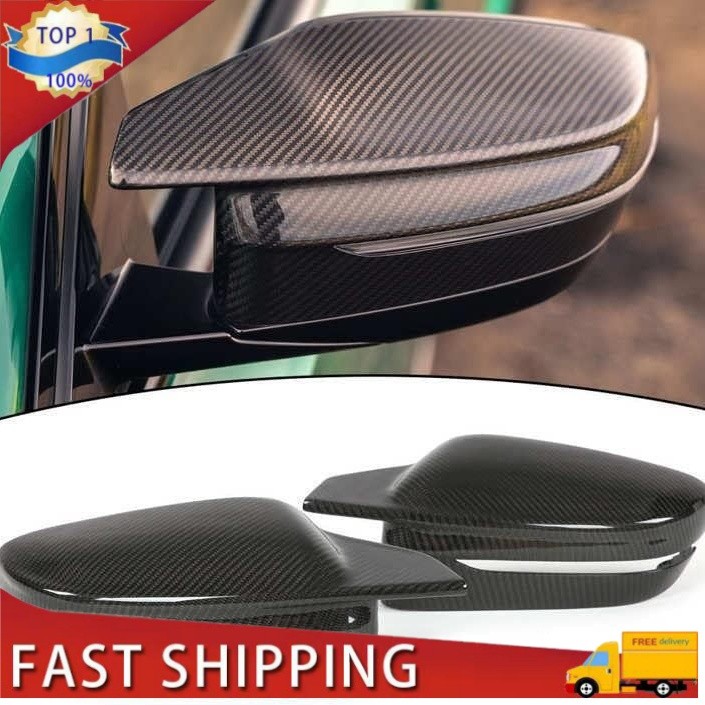 For 2021-26 BMW G80 G82 G83 G87 Full Dry Carbon Fiber Replacement Mirror Covers
