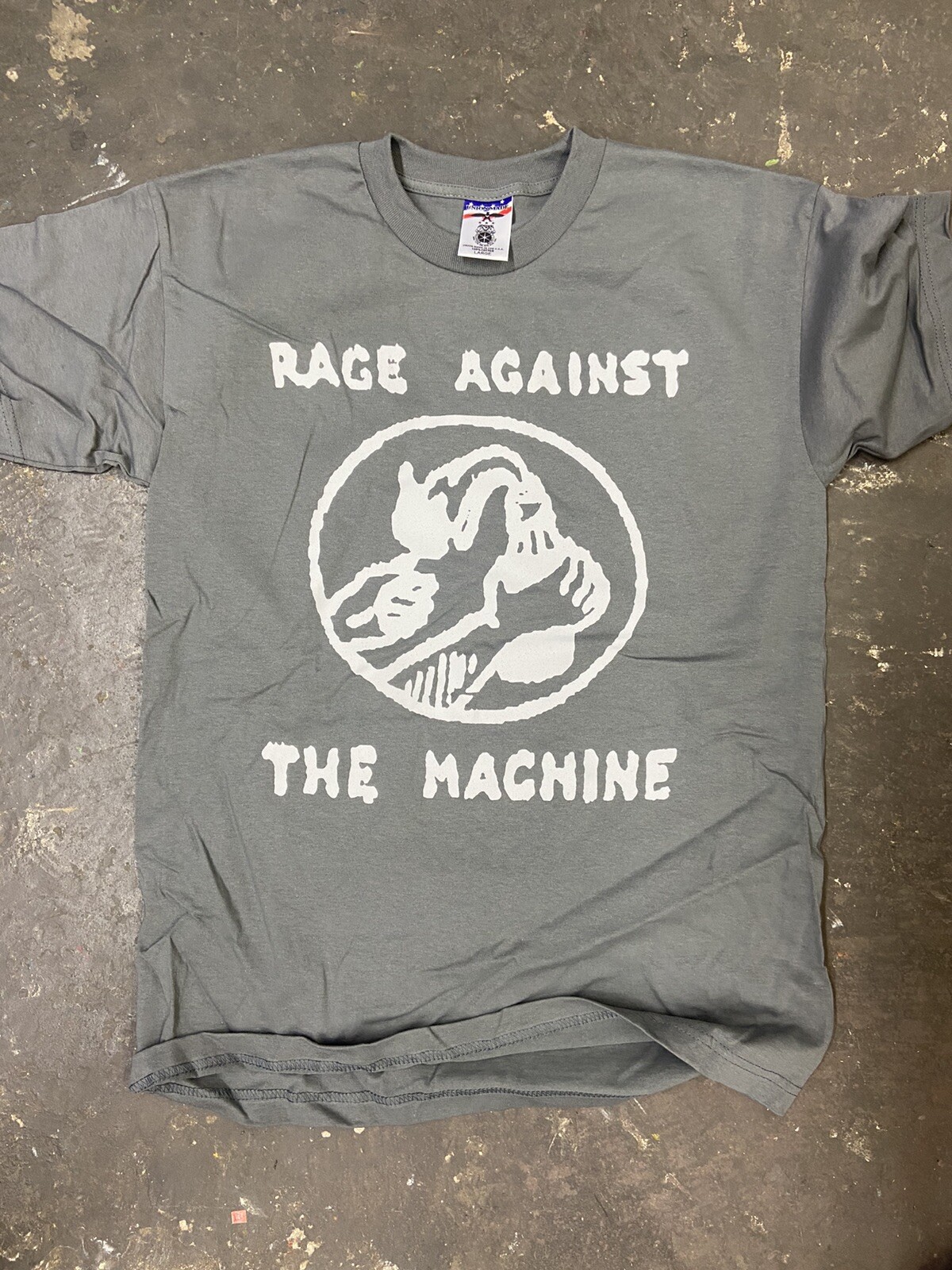 Rage Against The Machine Shirt Union American Made Size Large