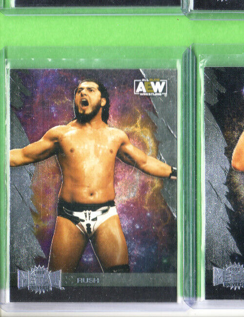 RUSH-AEW-2022 SkyBoxMetal Universe Card-#92-All Elite Wrestling-Mint