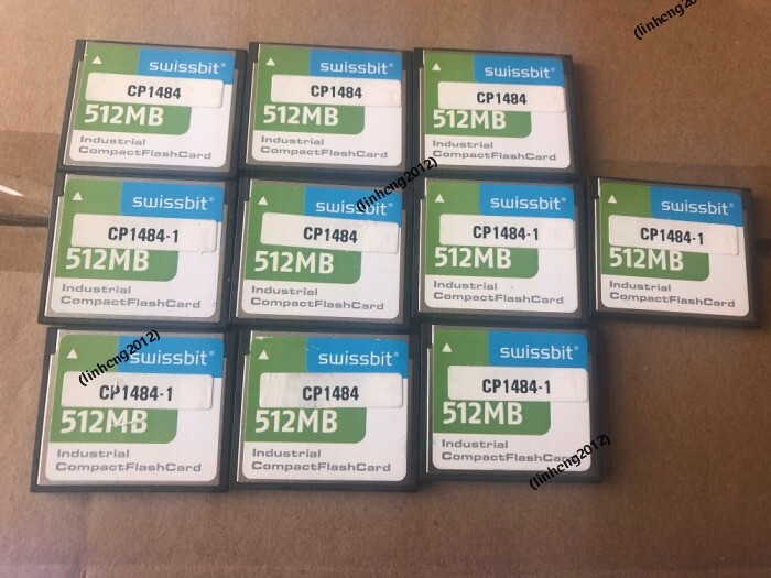 10PCS Swissbit  512MB industrial  CompactFlash CF Memony Card