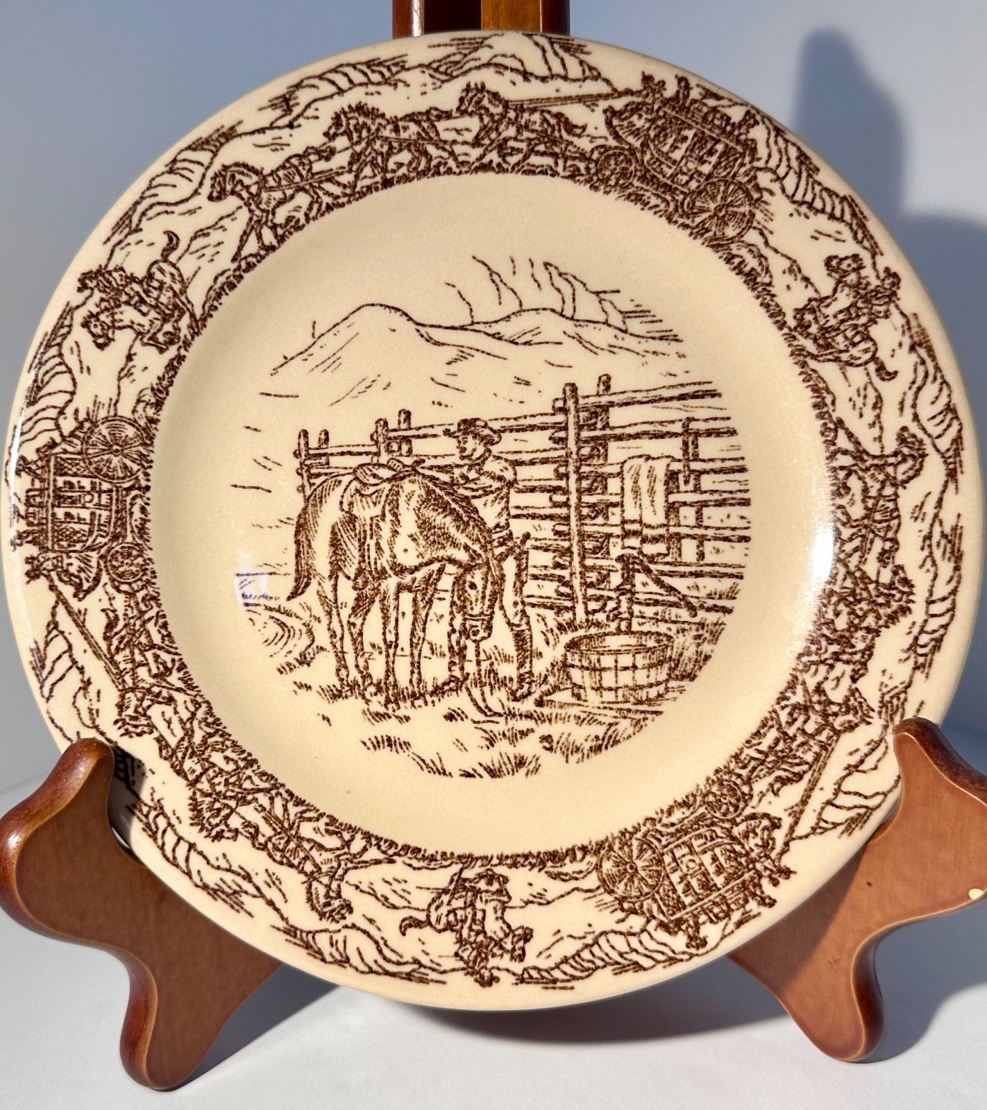 Vintage Tepco China Western Traveler 7\
