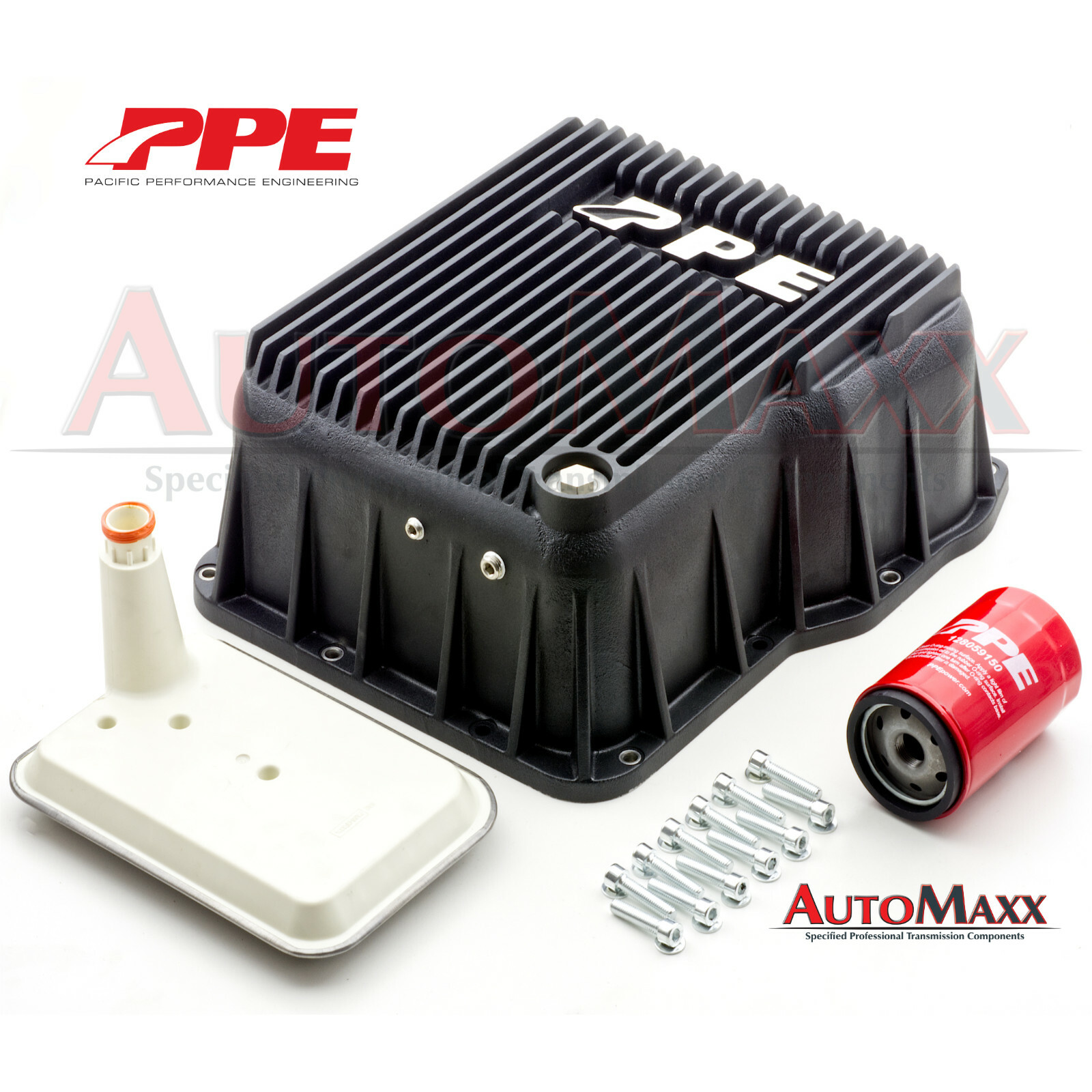 Allison Transmission Deep Aluminum Pan upgrade kit from PPE Duramax Chevy GMC 