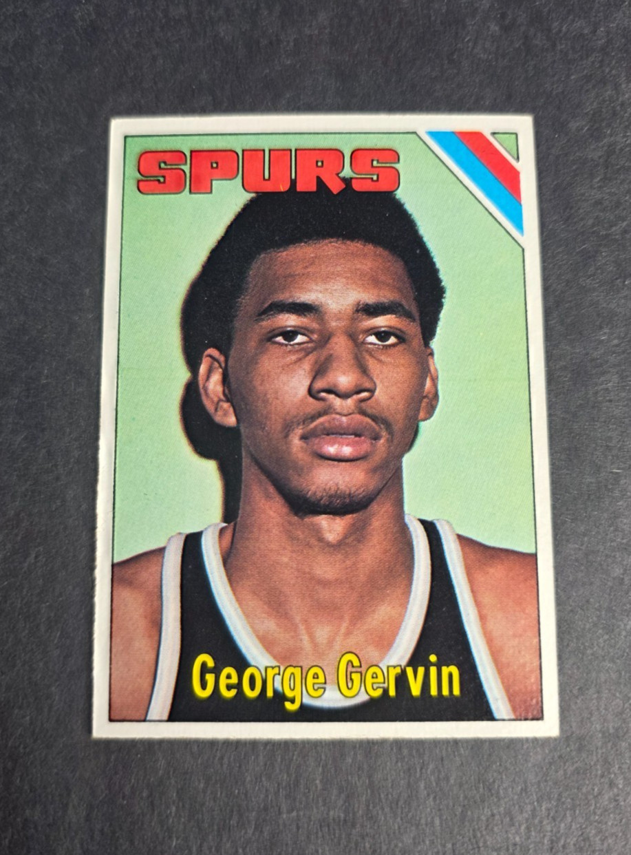 1975-76 Topps - GEORGE GERVIN #233 EX-MINT