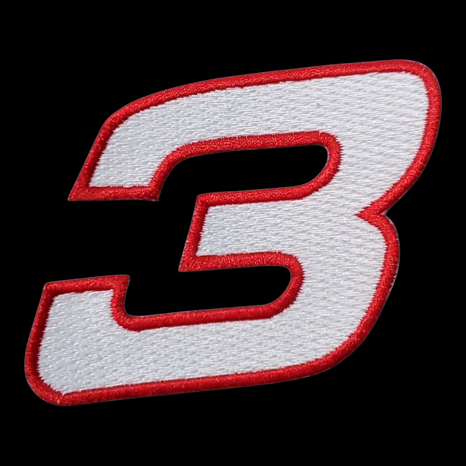 Vintage Dale Earnhardt #3 Patch. Embroidered. Iron On. 3\